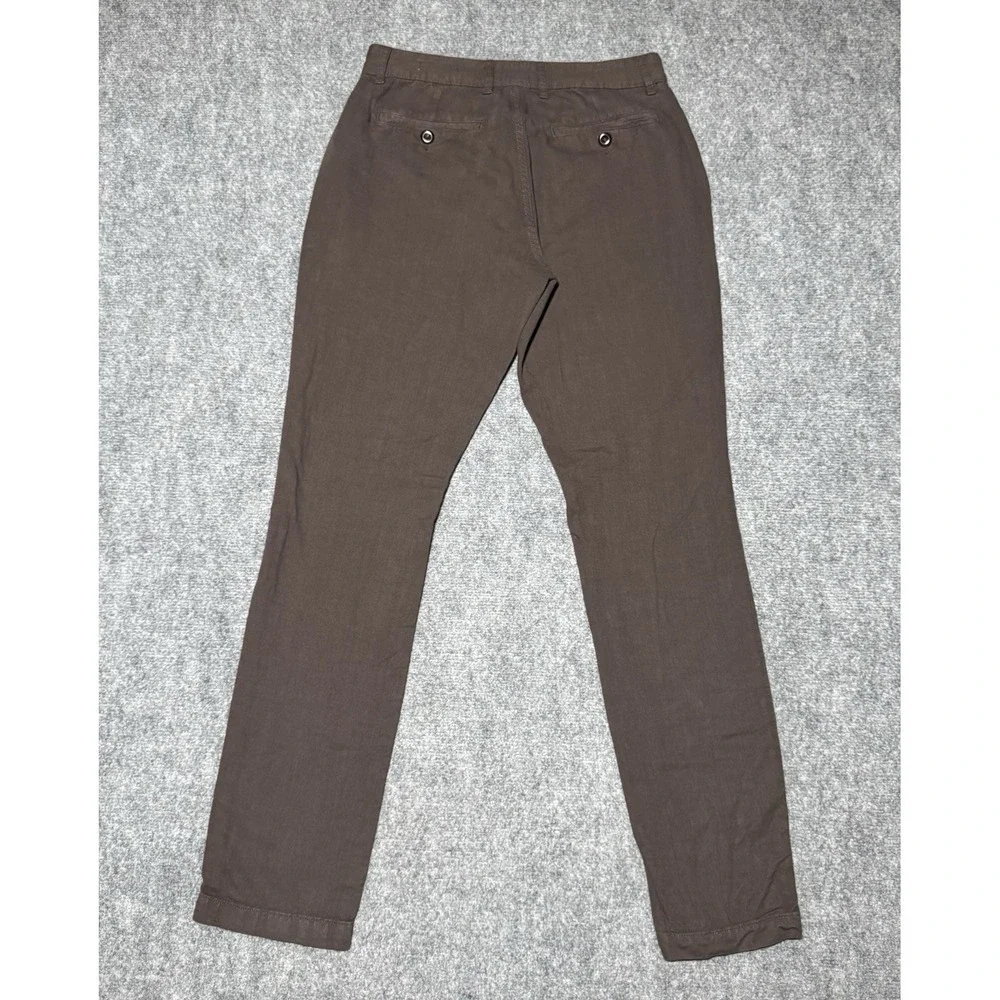 Flint And Tinder Athletic Fit Tapered Leg Cotton Linen Pants Men 30×31 Tag 28